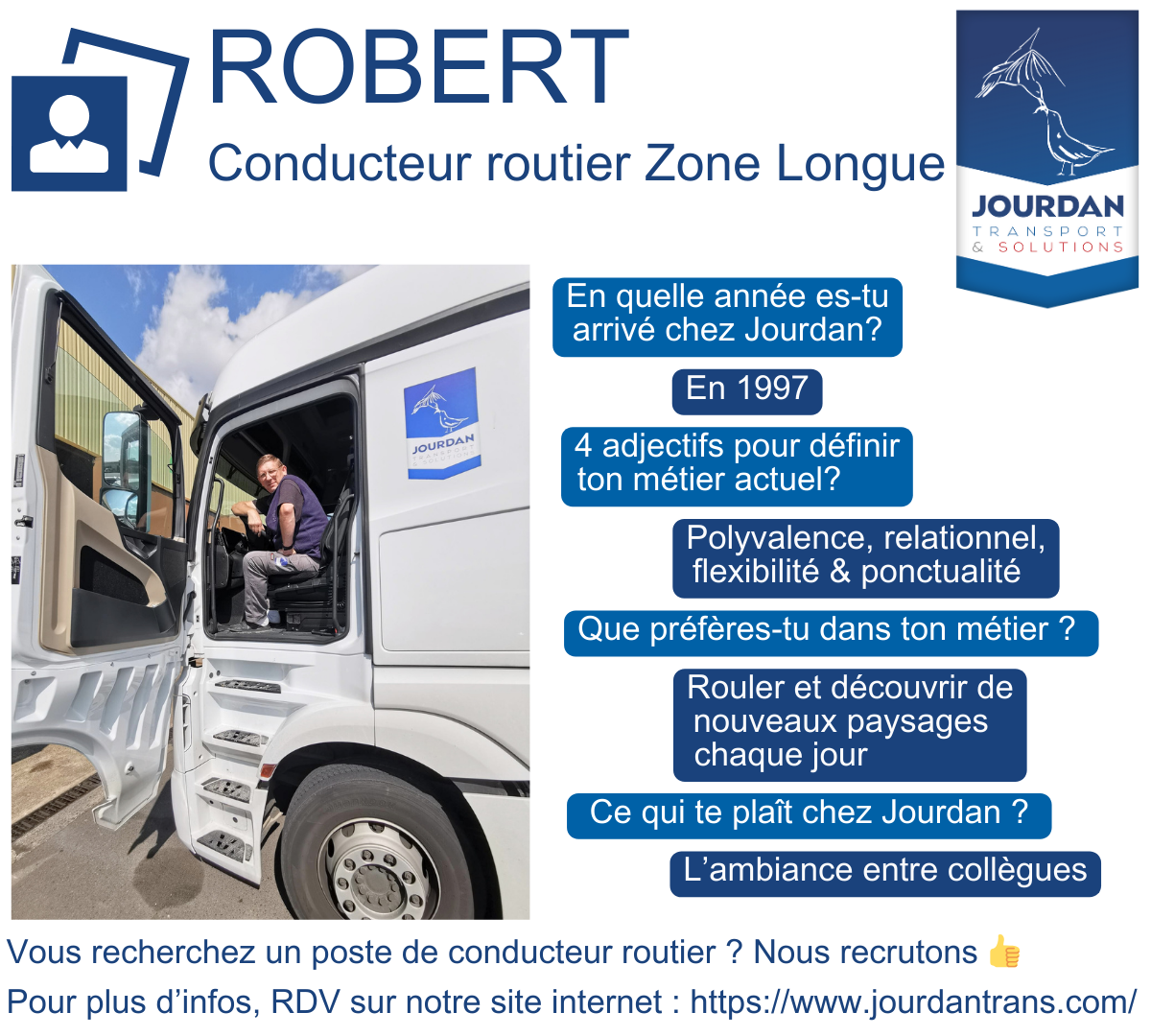 Robert - Conducteur routier